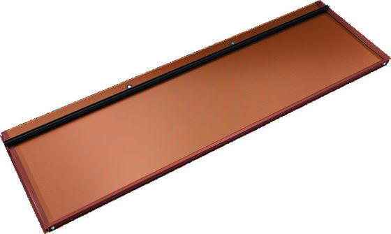 N-TYPE 65W Rectangular Black BIPV Solar Tiles Made of Weather Resistant Tempered Glass