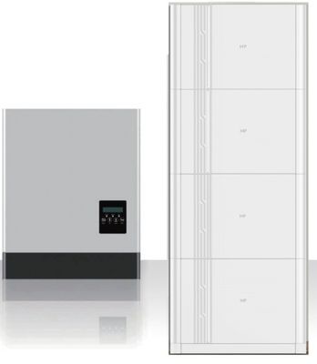 EU OEM Integrated Home Energy Storage System with Lifepo4 Battery LED Display and Multi Connectivity Inverter Integrated