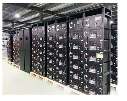 384V High Voltage Lithium Ion Battery With BMS & LCD Display Modular Design