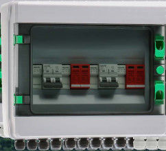 GYPV/2-1 DC Combiner Box 2 In 1 Out 20A/32A Maximum Output Switch Current With DC Circuit Breaker