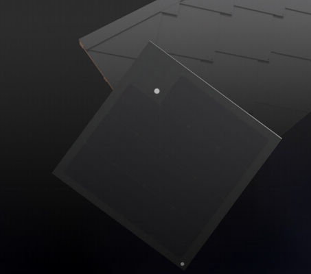 IBC CELLS 45W 75W Bark Textured Solar Tile Replacement For Traditional Roof Tiles