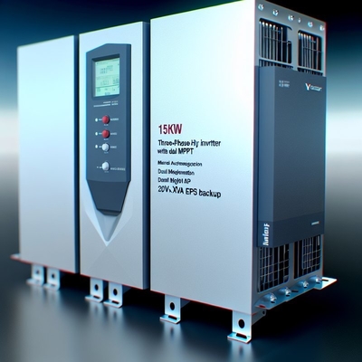 15kW Three-Phase Hybrid Inverter with Dual MPPT and 20kVA EPS Backup