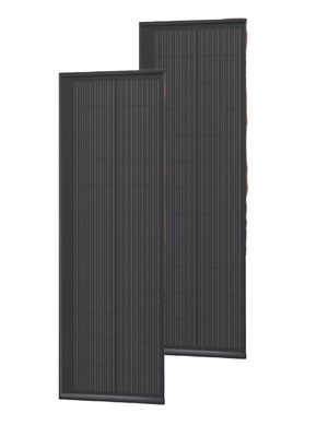 Solar Roof Tile – 100W, N-Type TOPCon, Black, 18.5% Efficiency, 5400Pa Wind-Resistant, IEC61215 Certified