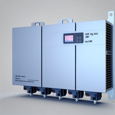 30kW 480V High-Leg Delta Hybrid Inverter with Dual MPPT and Split-Phase Output for Industrial Applications