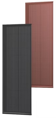 N-Type TOPCon T Series Solar Roof Tile – 100W, Black, 18.5% Efficiency, 5400Pa Wind-Resistant, IEC61215 Certified
