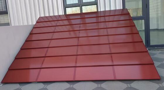 60W Monocrystalline PERC Solar Tile - IP67 Rated BIPV Roof-Integrated PV Panel for High-Efficiency Energy Generation