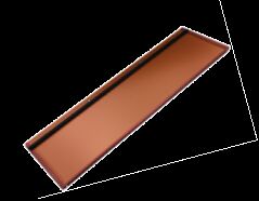 Long-Size Black Monocrystalline Solar Roof Tile - 105W High Power Panel with 188W/m² Efficiency