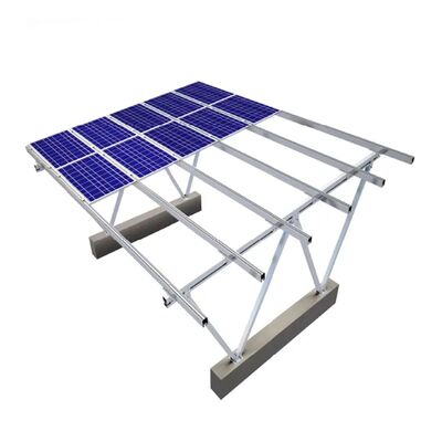 Modular BIPV Mounting System - 115mm Steel Bracket with Prefabricated Frame for Rooftop Solar Shed