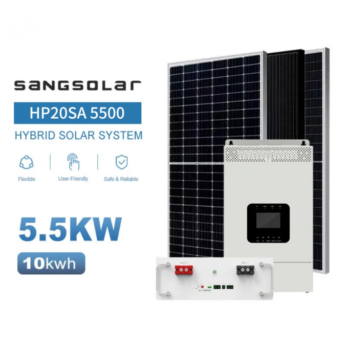 Sangsolar 3.5kw 5.5kw 48v 220v 230v Off Grid Solar Power System 1